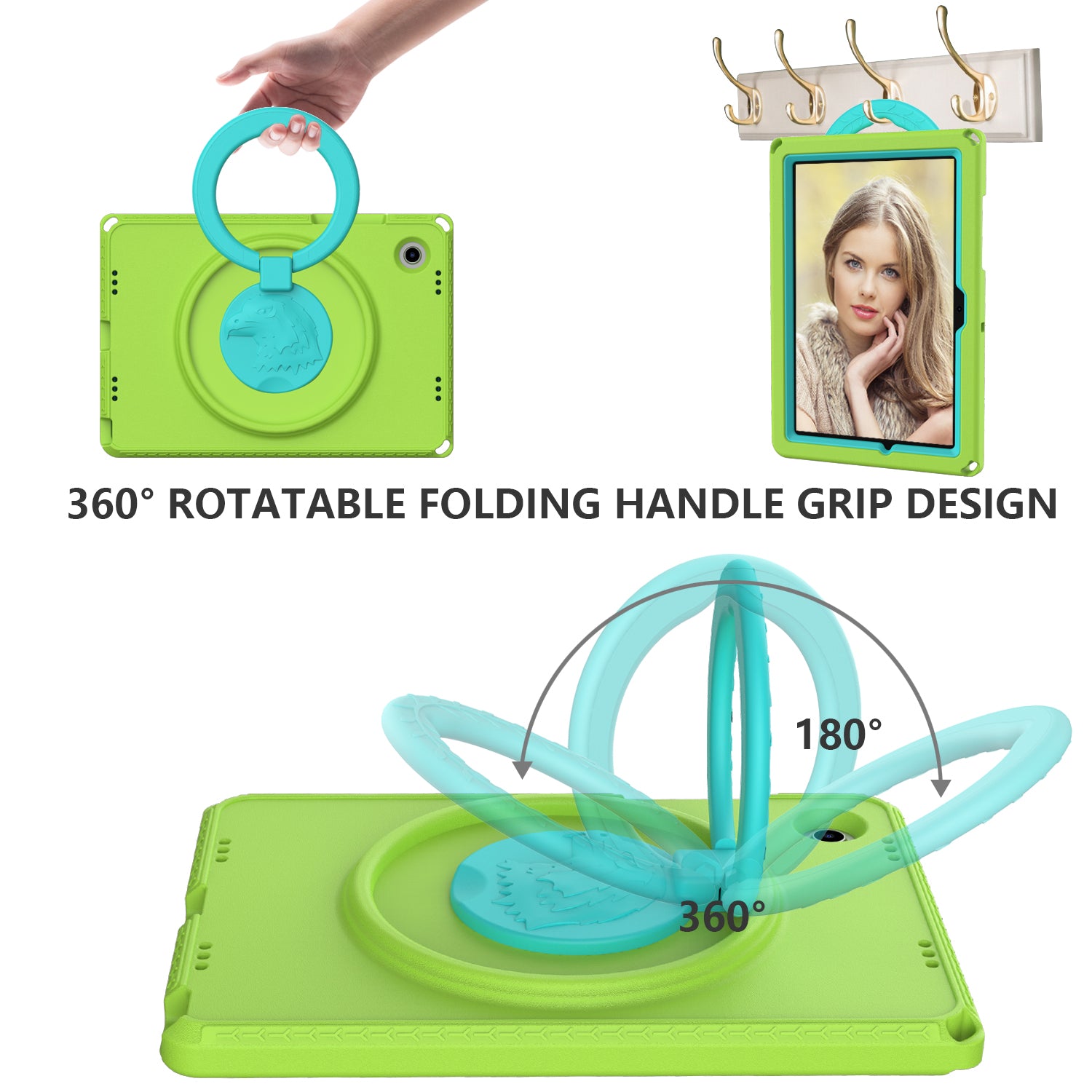 For Samsung Galaxy Tab A8 10.5 (2021) EVA Case with Shoulder Strap Waterproof Screen Film Shockproof Tablet Case For Samsung Galaxy Tab A8 10.5 (2021) EVA Case with Shoulder Strap Waterproof Screen Film Shockproof Tablet Case